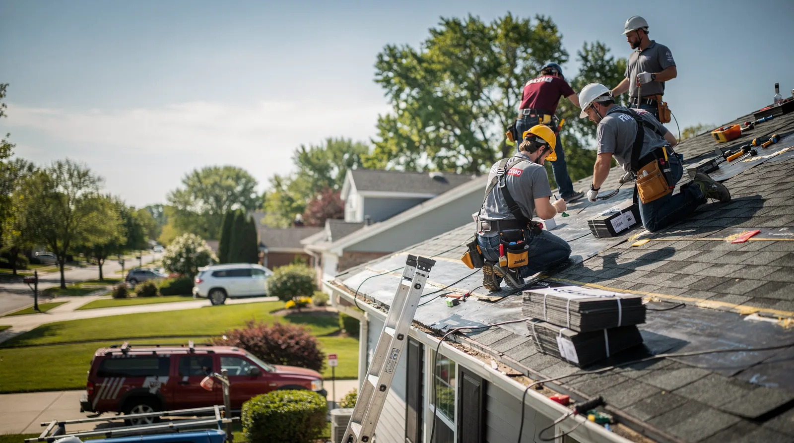 Roof Repair in Woodland, IL around you